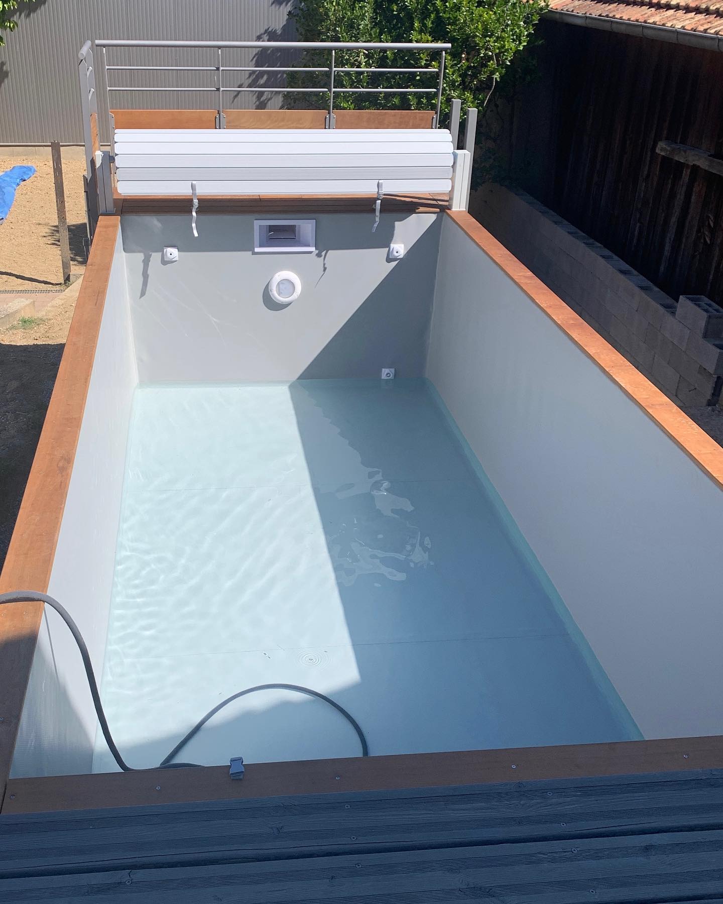 Piscine terrasse bois